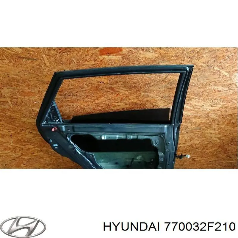 Дверь задняя, левая Hyundai/Kia 770032F210 цена, от 53.67 USD