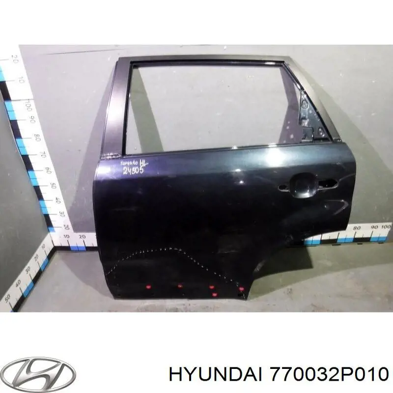 Дверь задняя левая Hyundai/Kia 770032P010