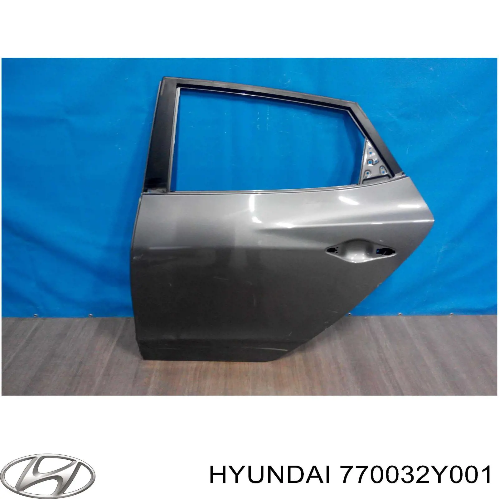 770032Y001 Hyundai/Kia дверь задняя левая