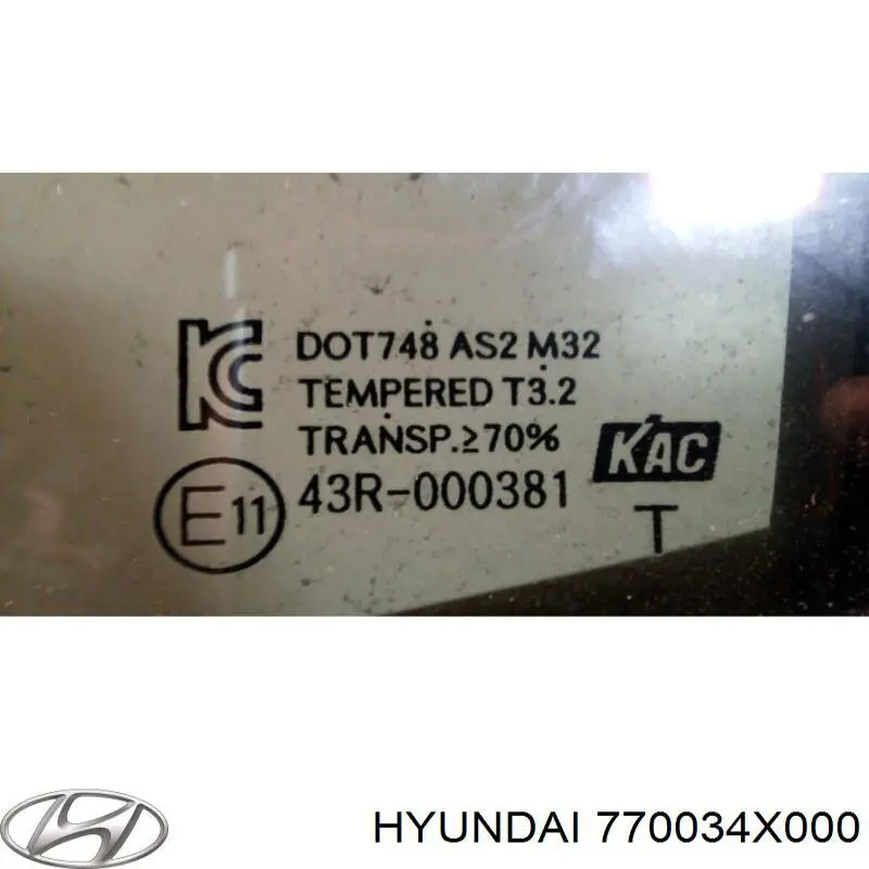 Купить 770034X000 Hyundai/Kia Дверь задняя