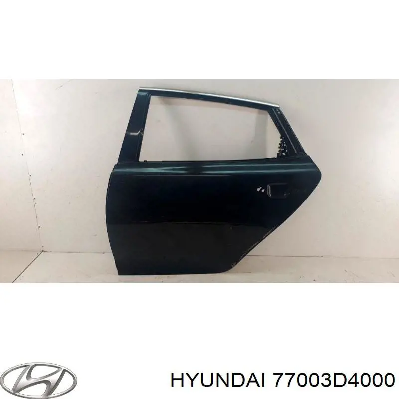 Дверь задняя левая Hyundai/Kia 77003D4000