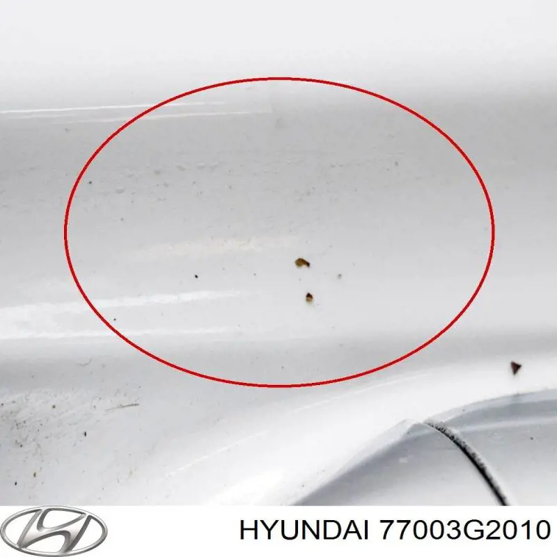 Дверь задняя левая 77003G2010 Hyundai/Kia