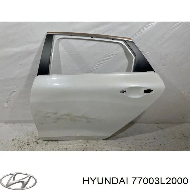77003L2000 Hyundai/Kia Дверь пассажирская задняя левая