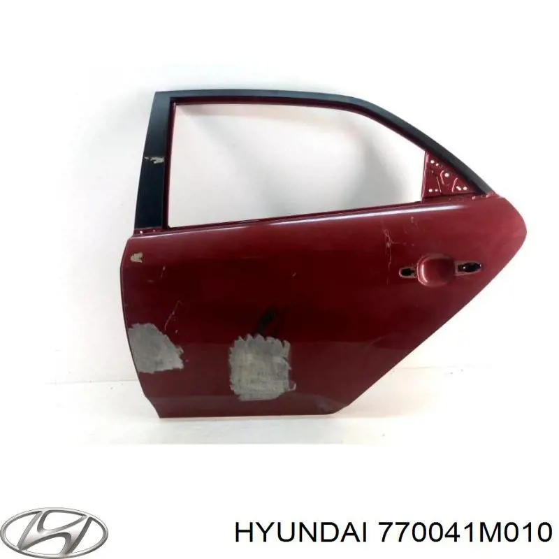 Дверь задняя правая 770041M010 Hyundai/Kia