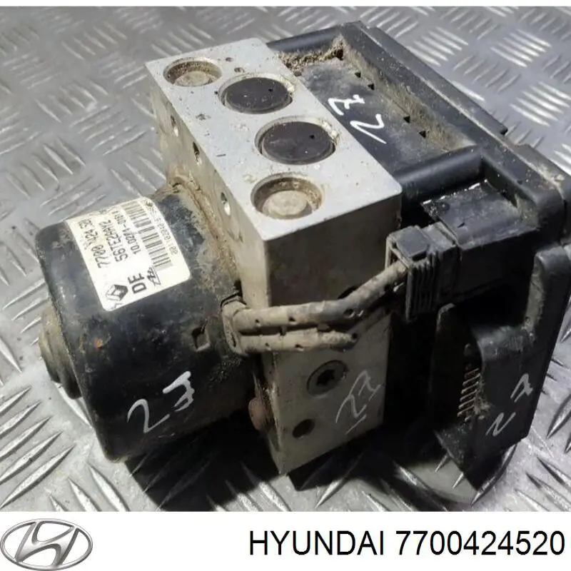 Дверь задняя, правая на Hyundai Pony  