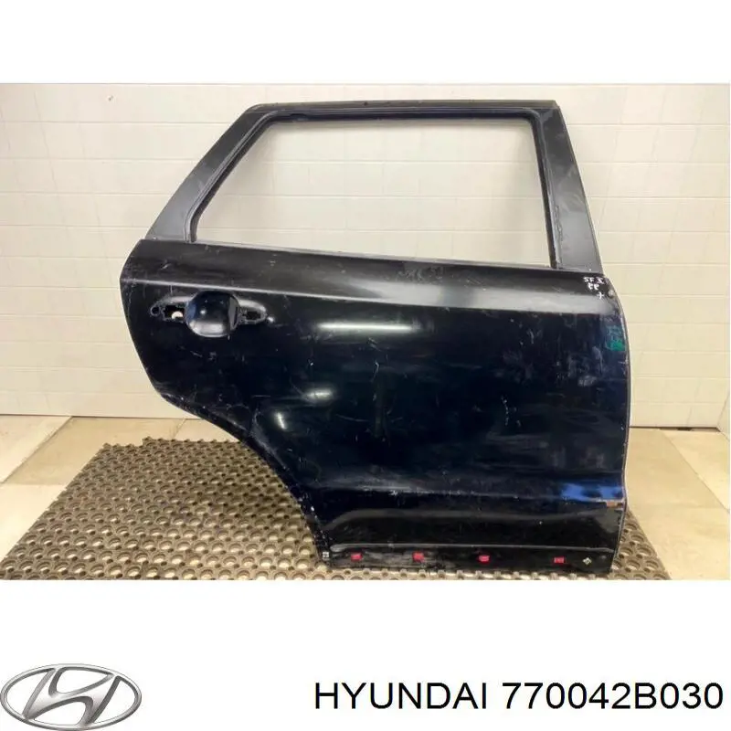 Задняя правая дверь Хундай Санта-Фе 2 (Hyundai Santa Fe)