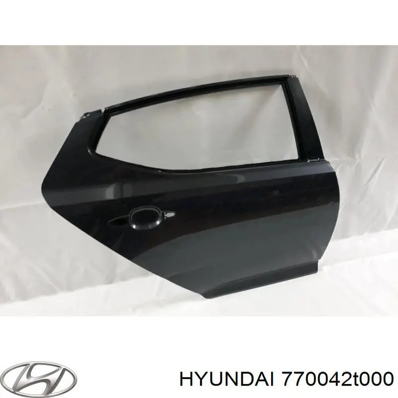 Дверь задняя правая Hyundai/Kia 770042T000