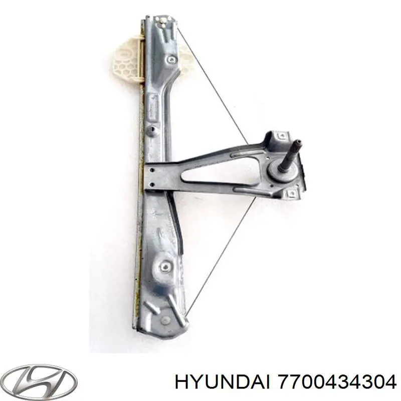 Дверь задняя, правая на Hyundai Sonata III 
