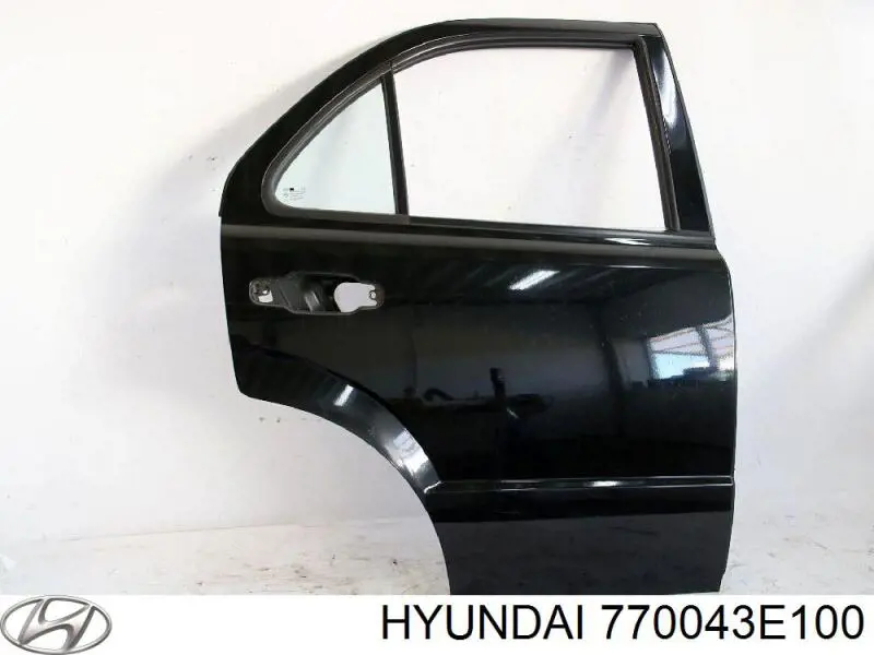 770043E100 Hyundai/Kia дверь задняя правая