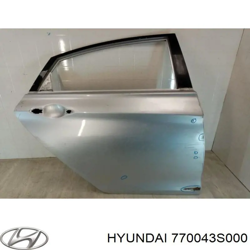 Купить 770043S000 Hyundai/Kia Дверь задняя в сборе