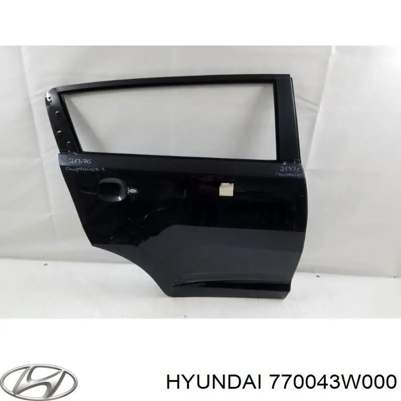 Porta traseira direita para KIA Sportage (SL)