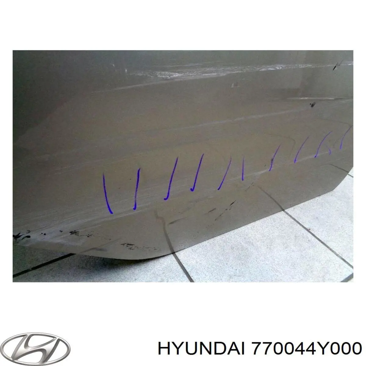 770044Y000 Hyundai/Kia Дверь задняя, правая