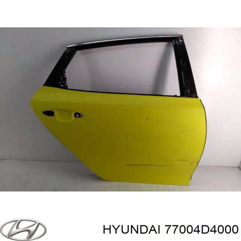 Дверь задняя правая Hyundai/Kia 77004D4000
