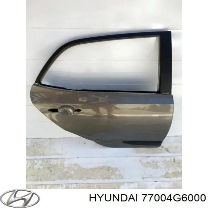 Дверь задняя правая Hyundai/Kia 77004G6000