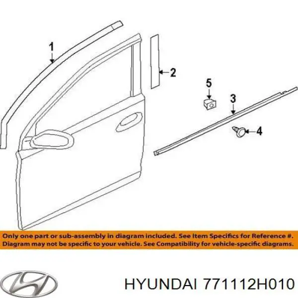  771112H010 Hyundai/Kia