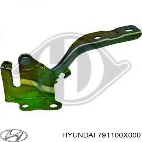 Gozno da capota esquerdo para Hyundai I10 (PA)