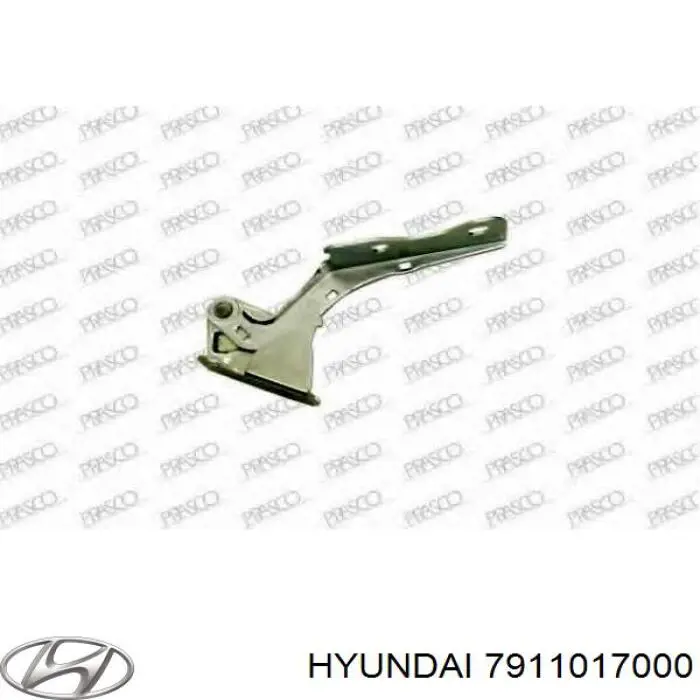 Gozno da capota esquerdo para Hyundai Matrix (FC)