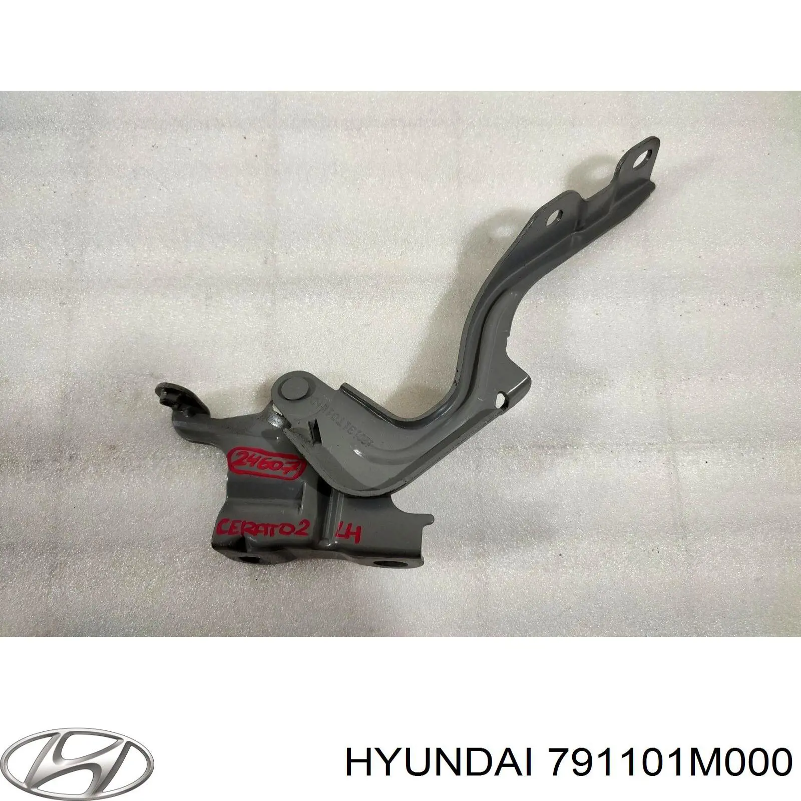 791101M000 Hyundai/Kia петля капота левая
