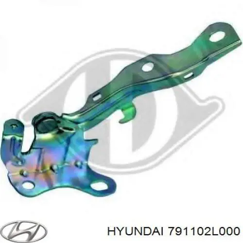 Gozno da capota esquerdo para Hyundai I30 (FD)