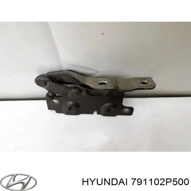 791102P500 Hyundai/Kia Шарнир капота левый