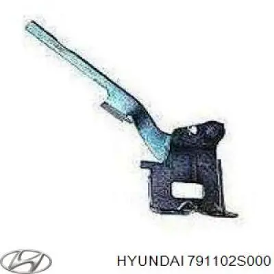 Купить 791102S000 Hyundai/Kia Завеса капота левая
