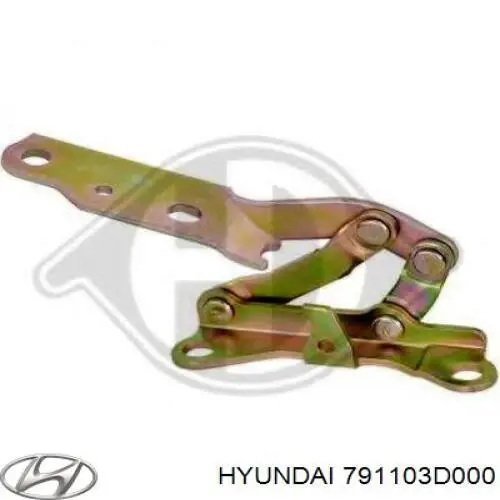 791103D000 Hyundai/Kia петля капота левая