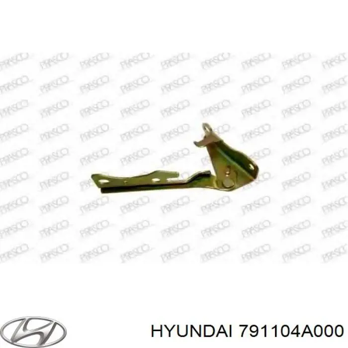 791104A000 Hyundai/Kia Шарнир капота левый