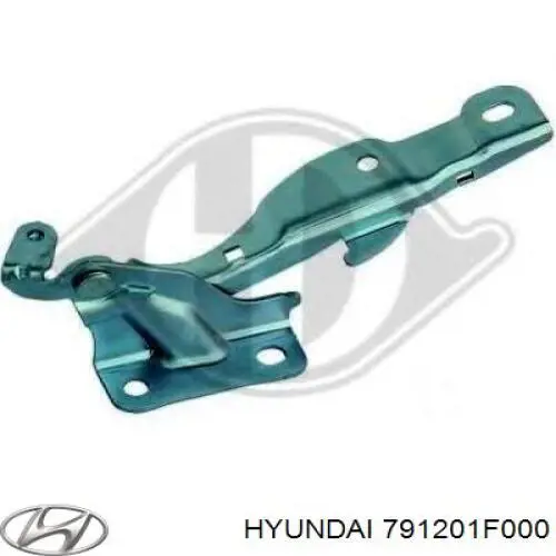 791201F000 Hyundai/Kia петля капота правая