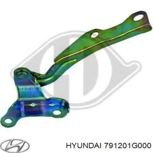 791201G001 Hyundai/Kia петля капота правая