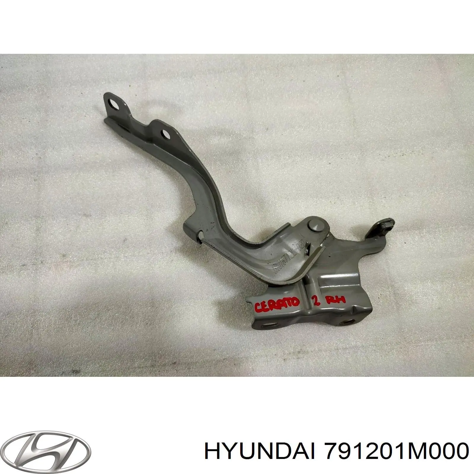 Петля капота, правая Hyundai/Kia 791201M000 цена, от 40.96 USD