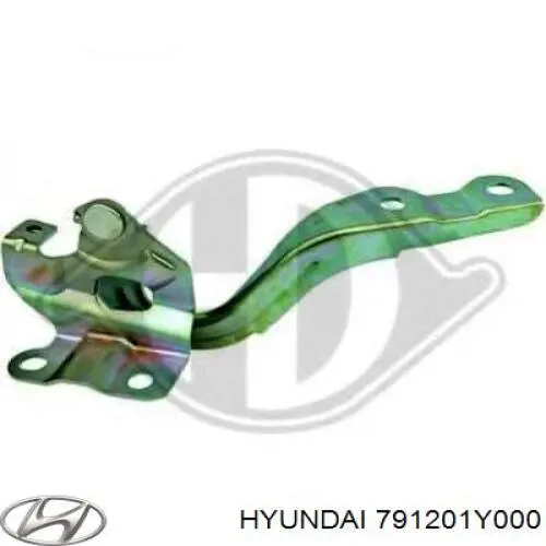 791201Y000 Hyundai/Kia петля капота правая