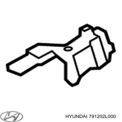 Петля капота, правая Hyundai/Kia 791202L000 цена, от 14.79 USD