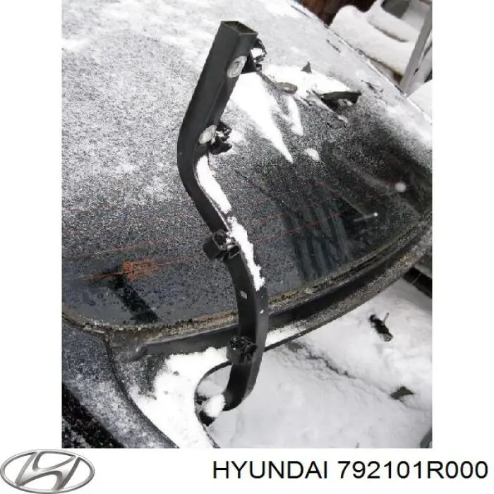 Gozno de tampa de porta-malas para Hyundai SOLARIS (SBR11)