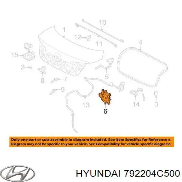  792204C500 Hyundai/Kia