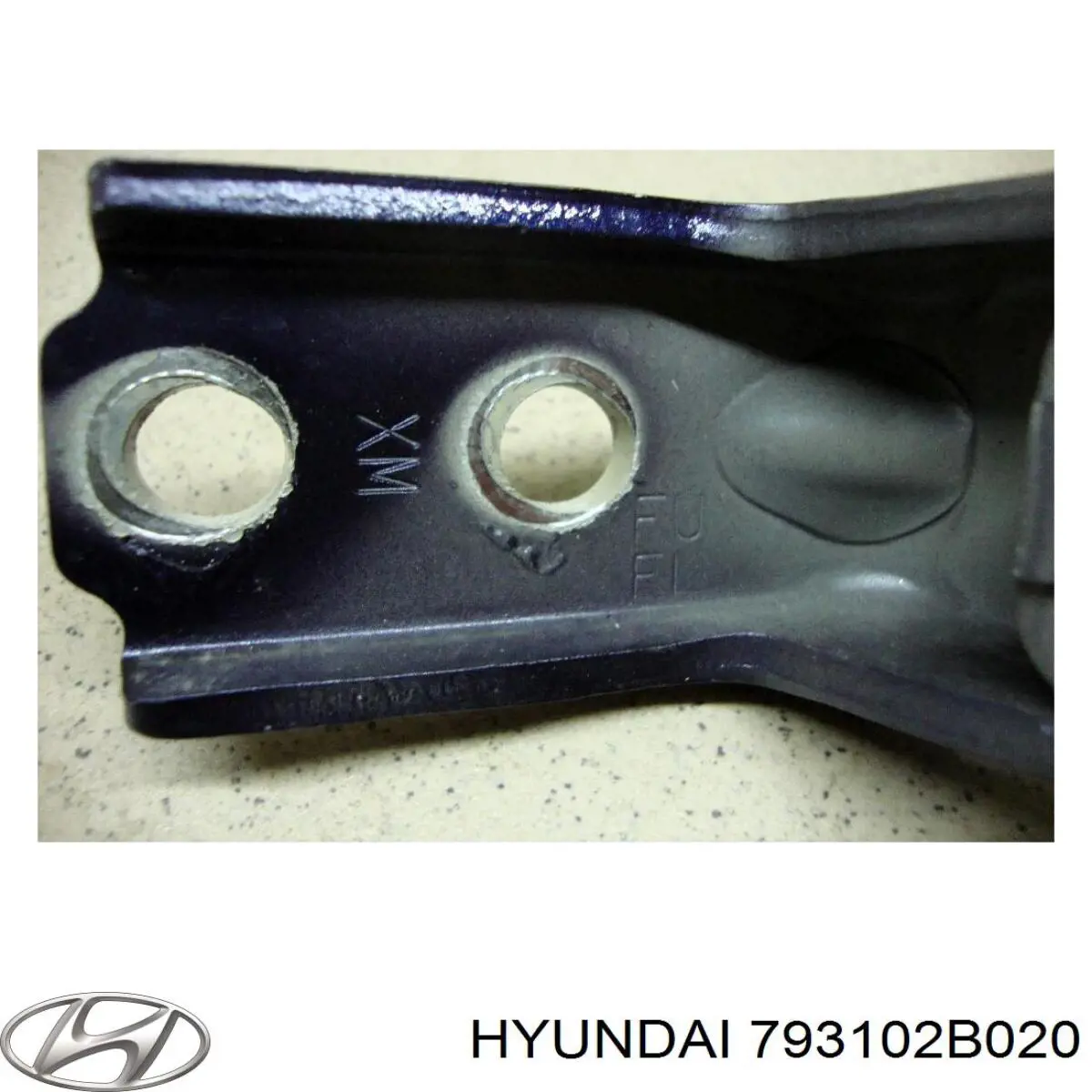 Купить 793102B020 Hyundai/Kia Петля передней двери левая