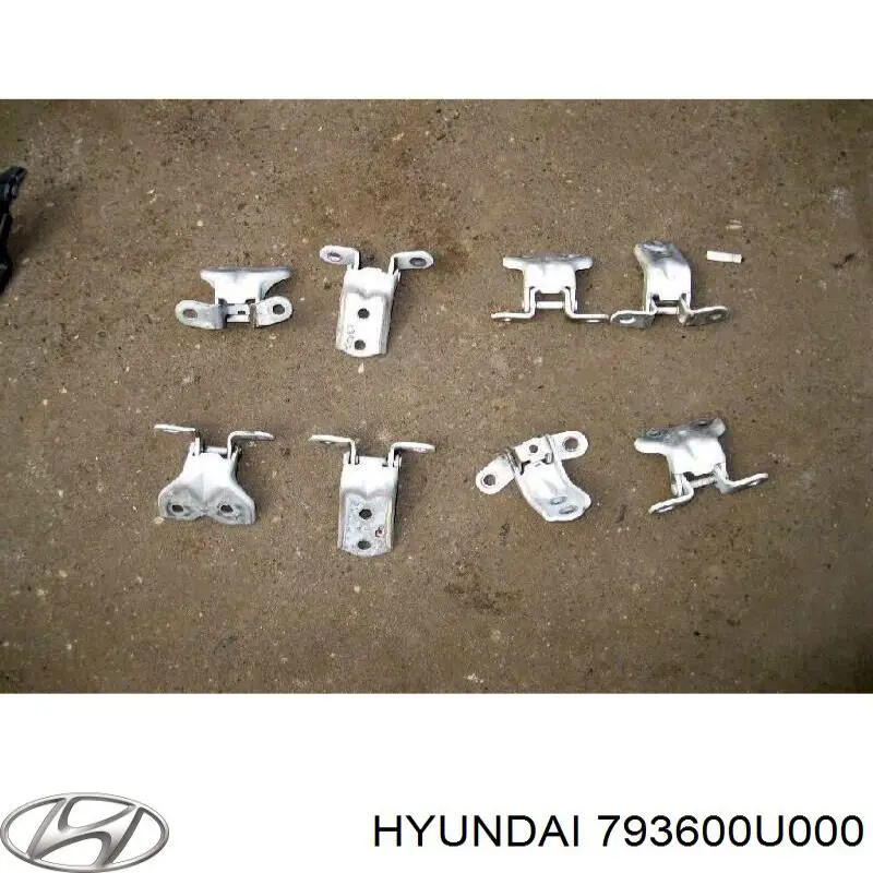 793600U000 Hyundai/Kia петля двери задней правой