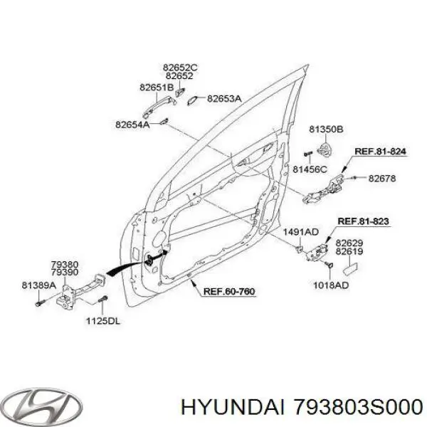  793803S000 Hyundai/Kia