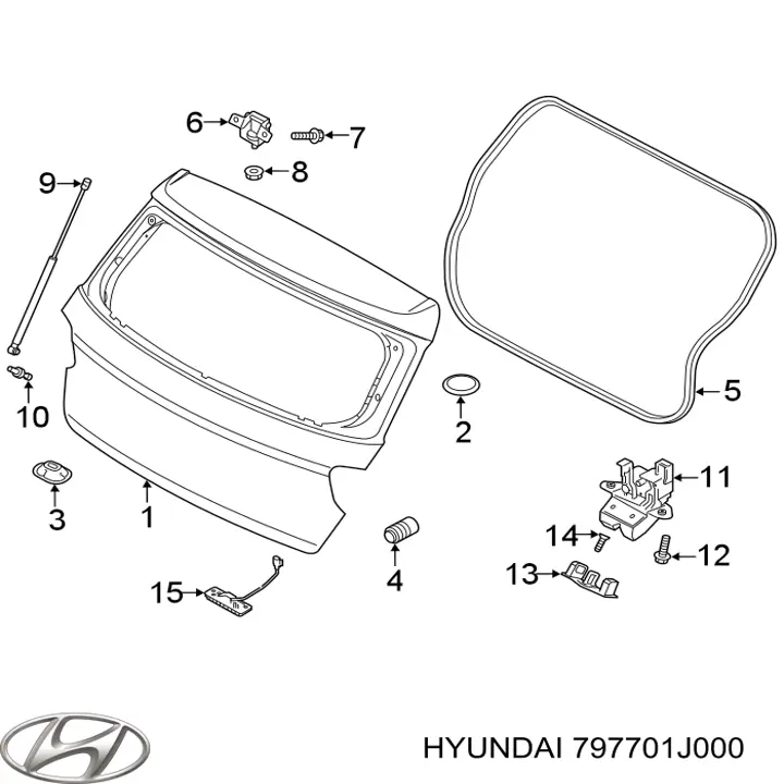  797701J000 Hyundai/Kia