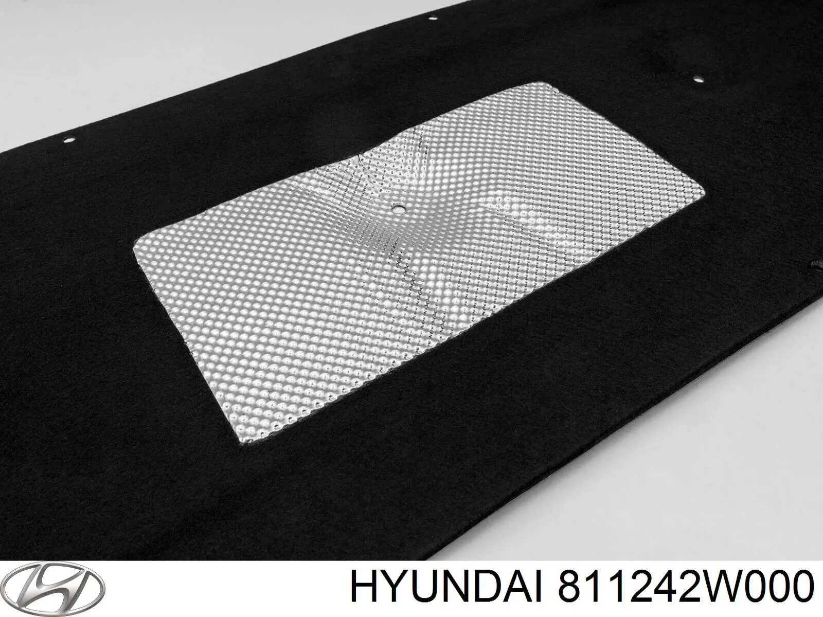  Isolamento de ruído da capota Hyundai Santa Fe III SUV (DM) (2012 - 2018) III