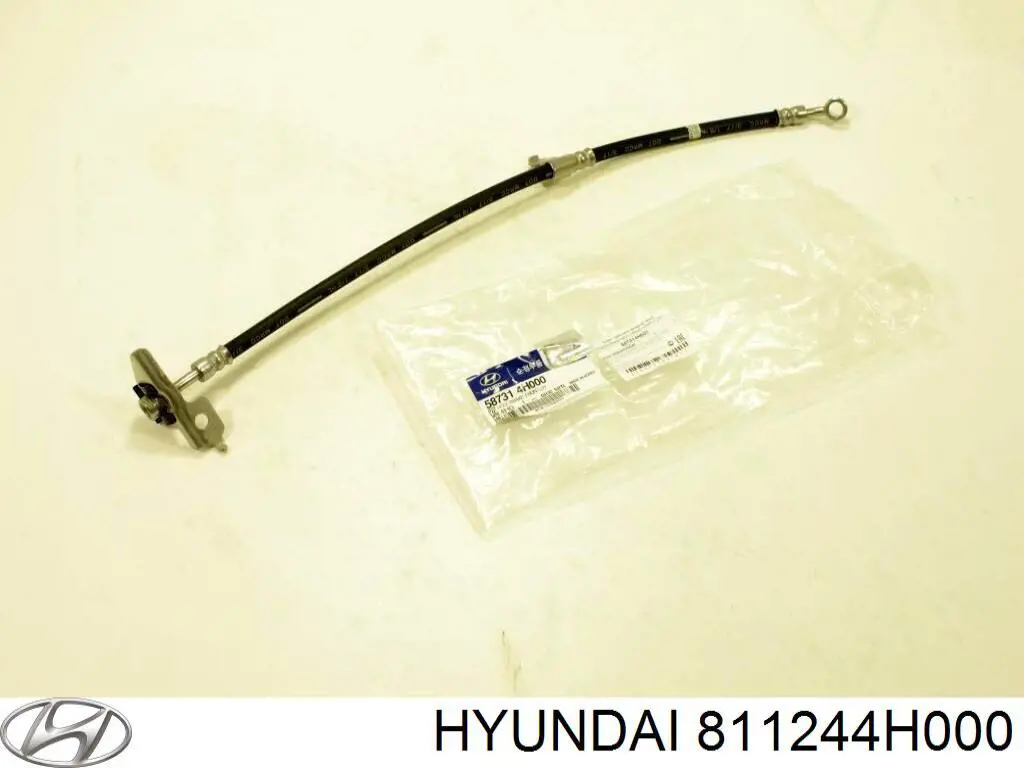 811244H000 Hyundai/Kia шумоизоляция капота