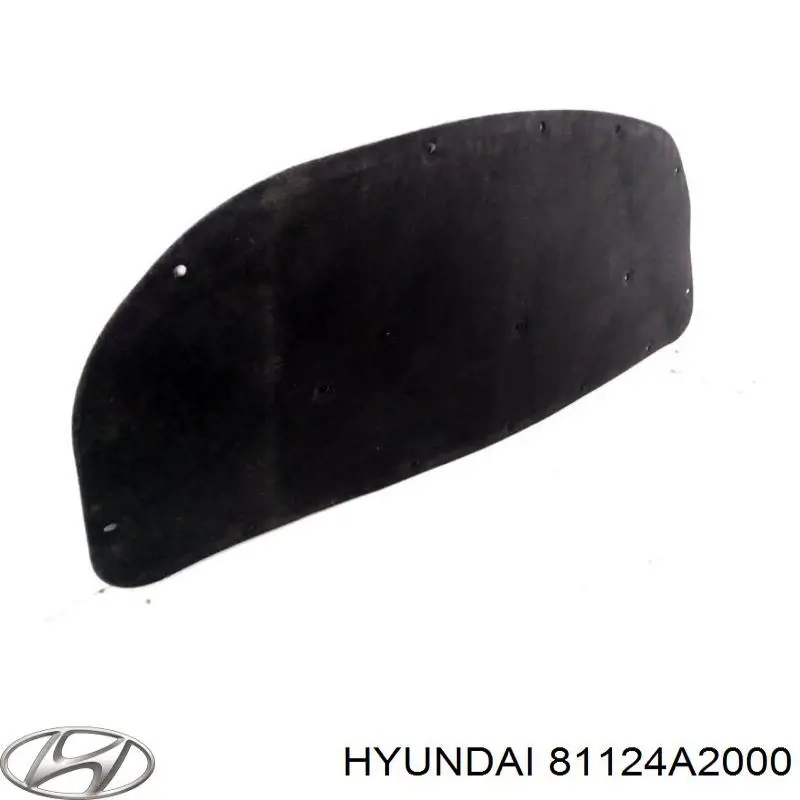 81124A2000 Hyundai/Kia шумоизоляция капота