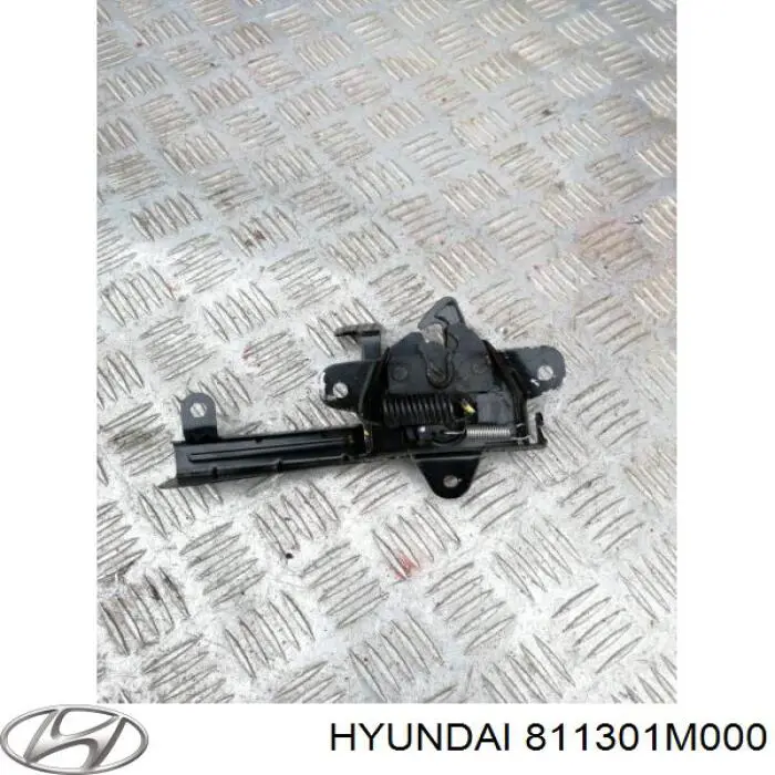811301M000 Hyundai/Kia Запор капота (замок и привод замка капота)