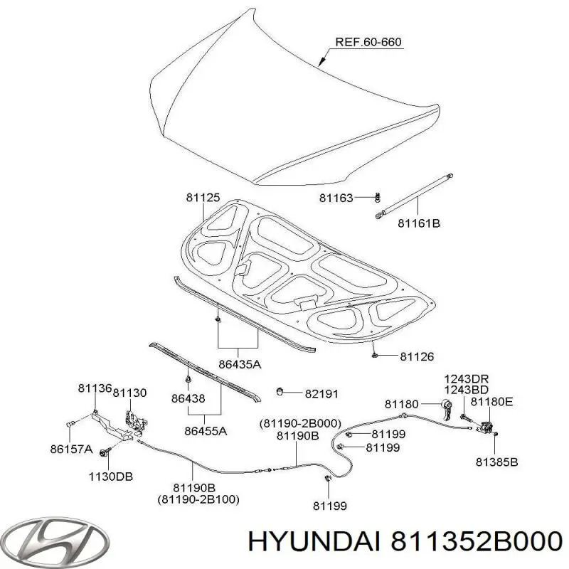  Hyundai/Kia 811352B000 цена, от 1.24 USD