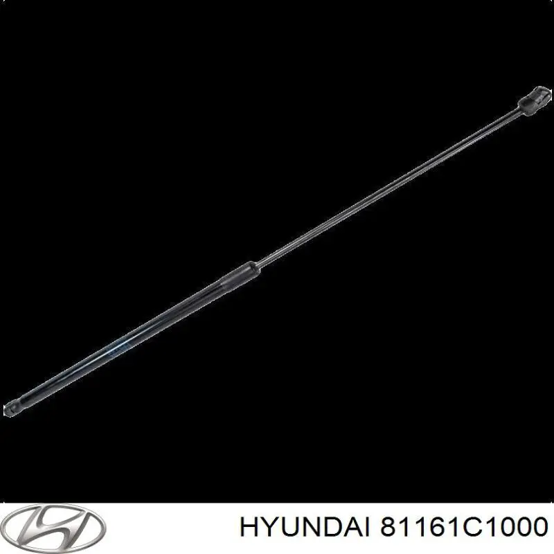 Амортизатор капота на Hyundai Sonata LF