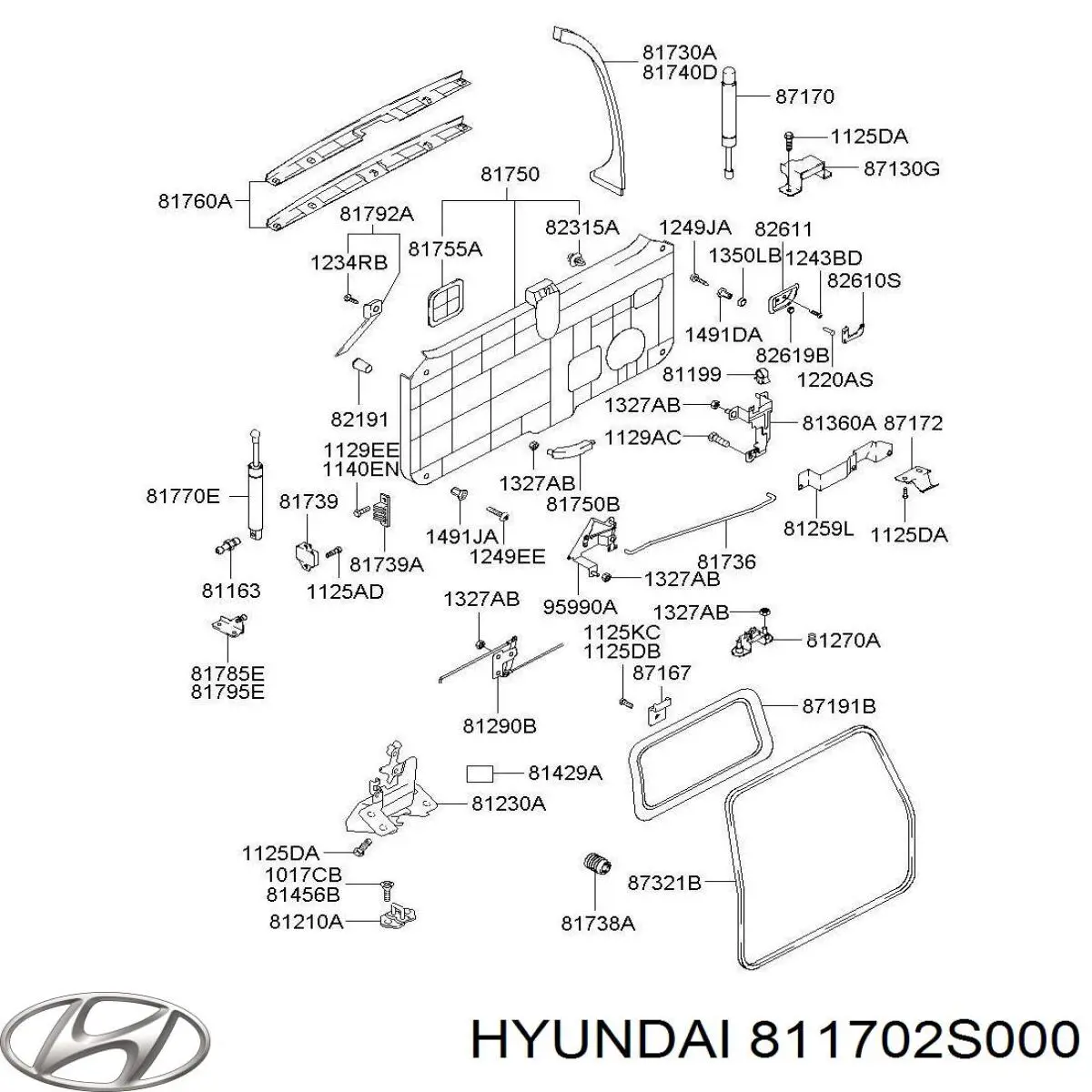 Купить 811702S000 Hyundai/Kia 