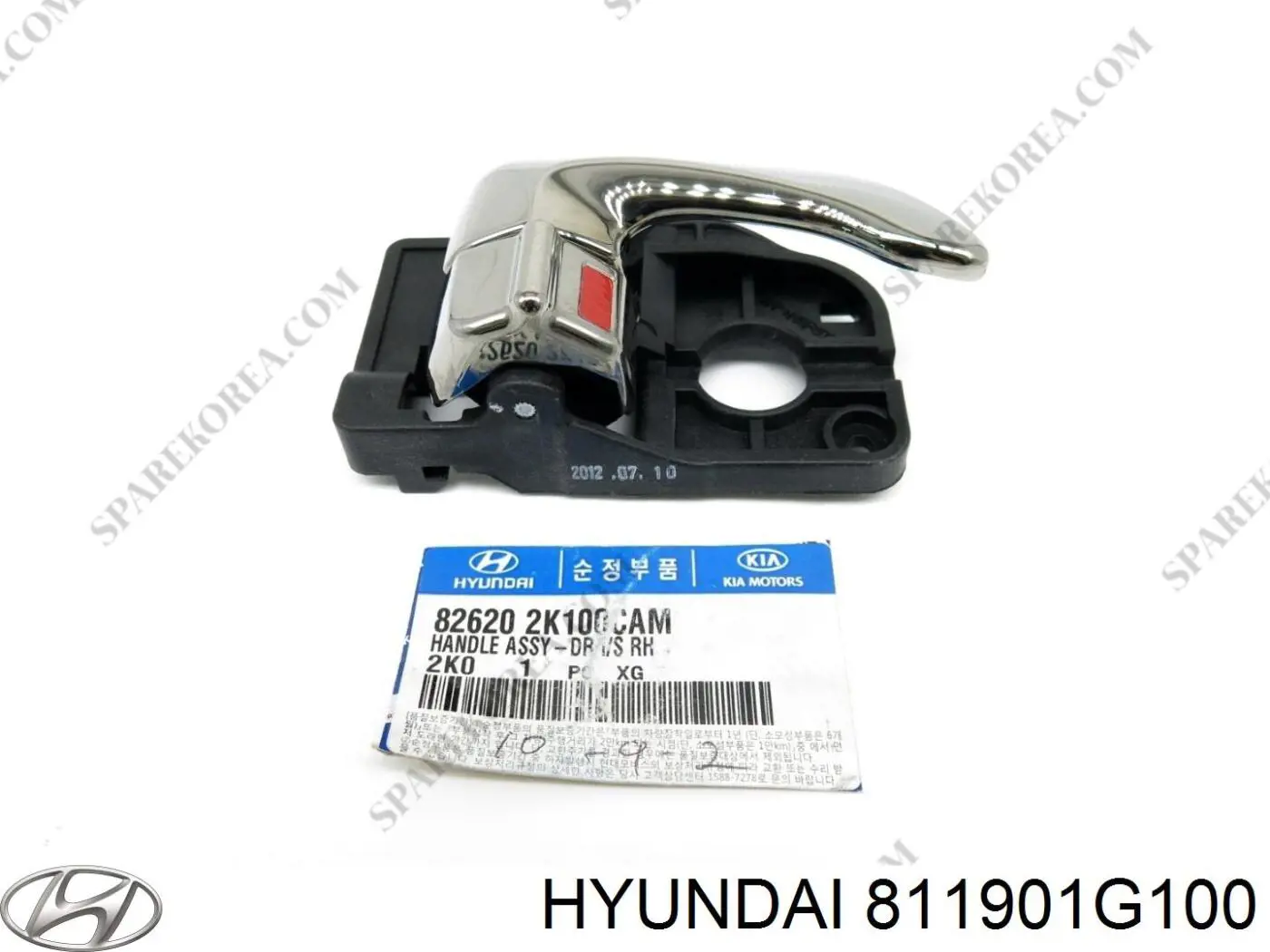 811901G100 Hyundai/Kia трос открывания капота передний 811901G100 Hyundai/Kia трос открывания капота передний
