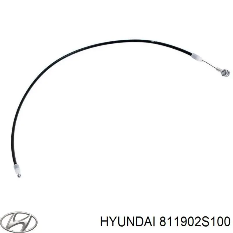 Трос открывания капота Hyundai/Kia 811902S100 цена, от 6.33 USD