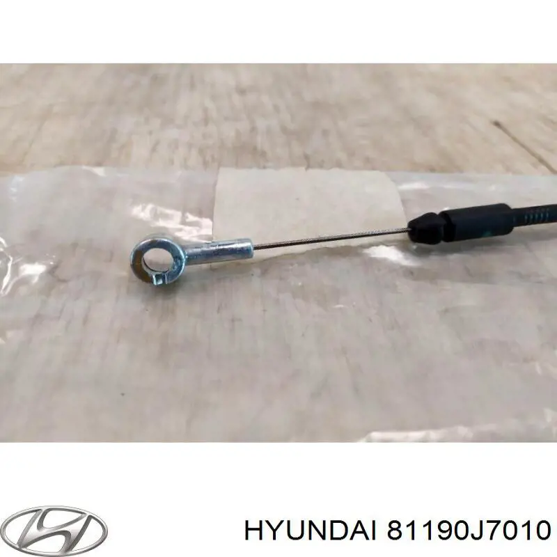 Трос открывания капота задний Hyundai/Kia 81190J7010 цена, от 16.48 USD