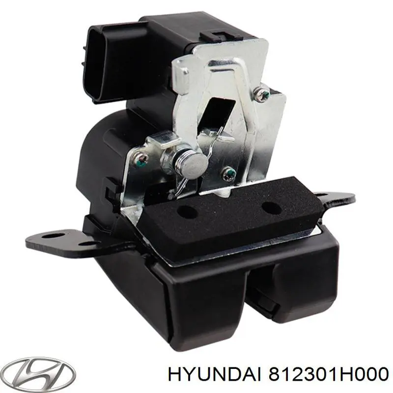 812301H000 Hyundai/Kia fecho de tampa de porta-malas (de 3ª/5ª porta traseira)