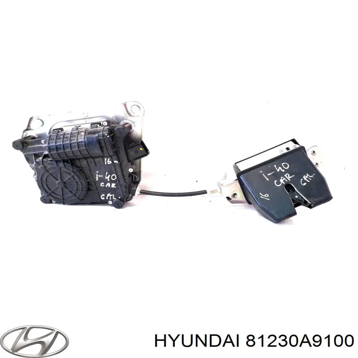 Купить 81230A9100 Hyundai/Kia Замок задней двери